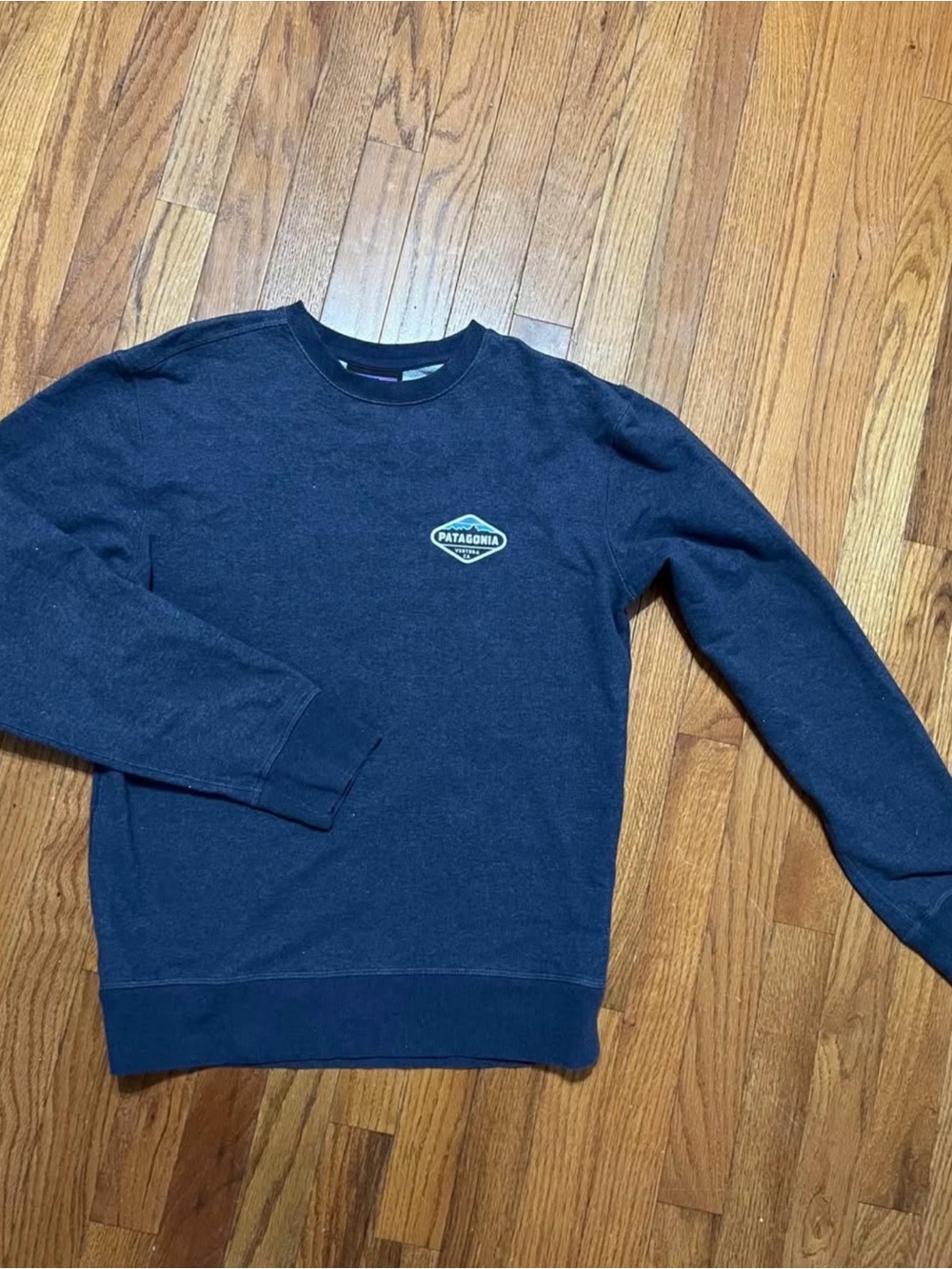 Patagonia Blue Crewneck Pullover Men’s XS